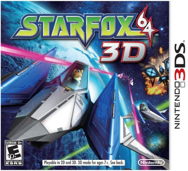 Star Fox 64 3D для Nintendo 3DS в формате стерео 3D