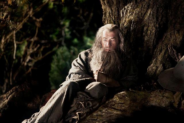 Иэн МакКеллен (Ian McKellen) в фильме «Хоббит: Нежданное путешествие» (The Hobbit: An Unexpected Journey)