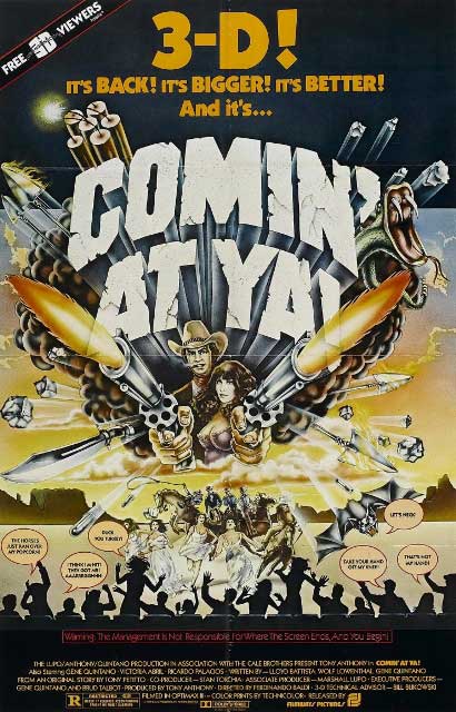 Премьера 3D-ленты «Comin' at Ya!» в Техасе состоится 24 февраля 2012 года 
