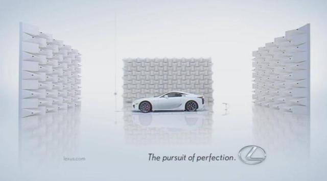 Стерео 3D-реклама суперкара Lexus LFA