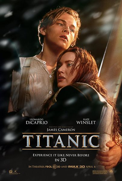  Кинокомпании Paramount и 20th Century Fox покажут 3D-ленту «Титаник 3D» в День Святого Валентина