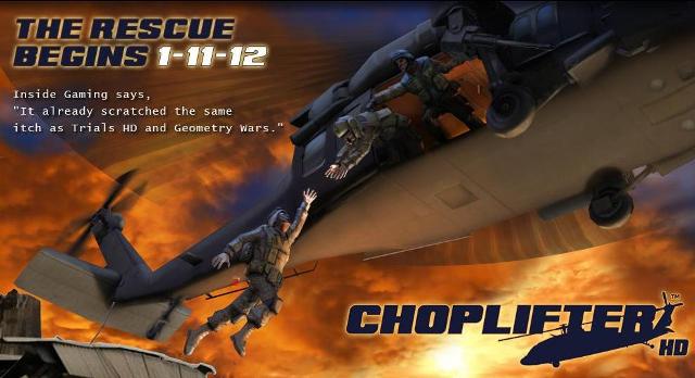 3D-игра Choplifter HD с поддержкой технологии NVIDIA 3D Vision