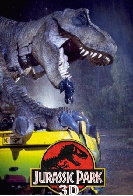 3D-фильм «Парк юрского периода» (Jurassic Park) Стивена Спилберга (Stephen Spielberg)