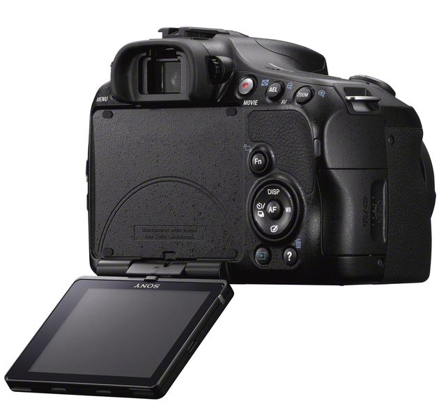 Фотокамера Sony SLT-A57, дисплей