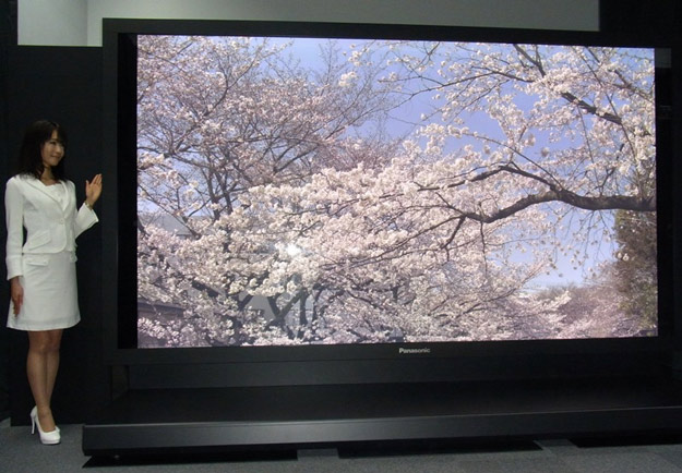 Panasonic анонсировала 145-дюймовый телевизор Super Hi-Vision 8K LCD