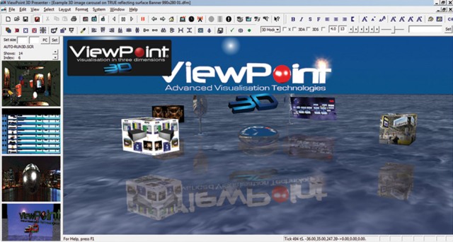 Автостереоскопические 3D-презентации в ViewPoint 3D Presenter