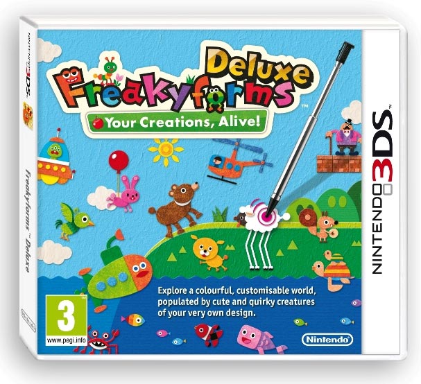 Freakyforms Deluxe для Nintendo 3DS XL 