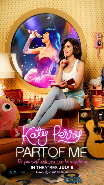 Мировая премьера 3D-ленты «Кэти Перри: Частичка меня» запланирована на 4 июля 2012 года 