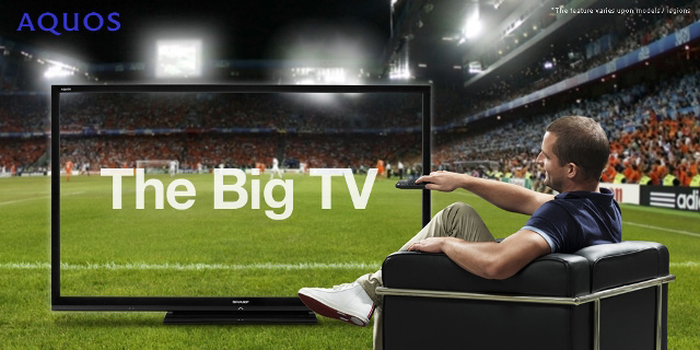 90” 3D-ТВ Sharp AQUOS – самый большой ЖК-телевизор