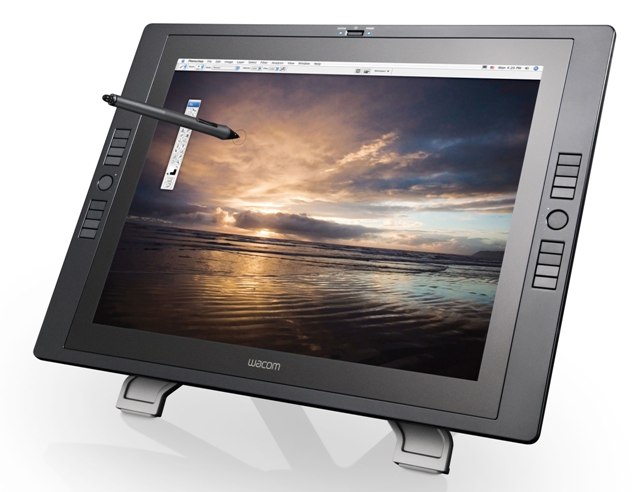Интерактивные перьевые дисплеи Cintiq 24HD touch и Cintiq 22HD от Wacom