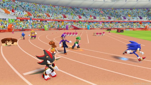 Обзор игр для Nintendo 3DS: Mario & Sonic at the London 2012 Olympic Games Олимпийская команда Соника и Марио готова к состязанию