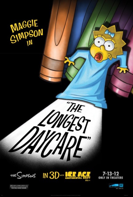 Мировая премьера 3D-короткометражки «Симпсоны: День забот» состоится 13 июля 2012 года 