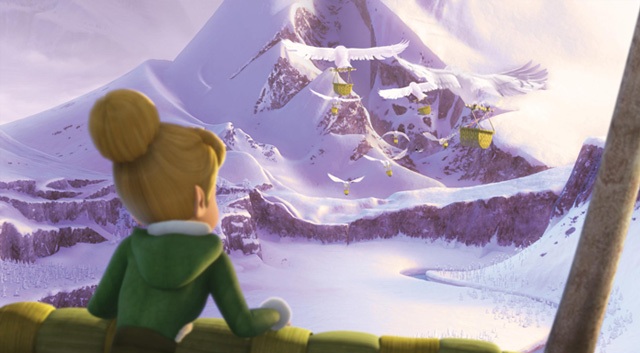 3D-мультфильм Disney «Феи: Тайна Зимнего леса»: русскоязычный постер