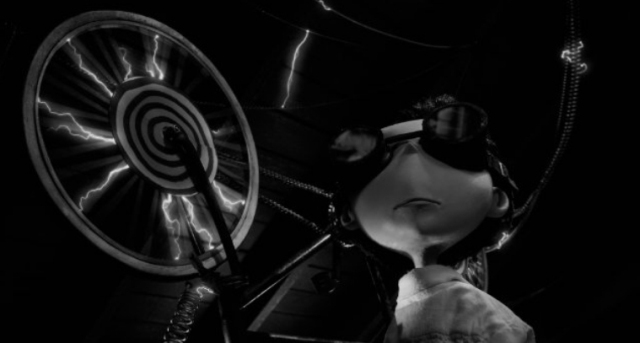 Кадры из 3D-мультфильма «Франкенвини» (Frankenweenie) от Walt Disney Pictures