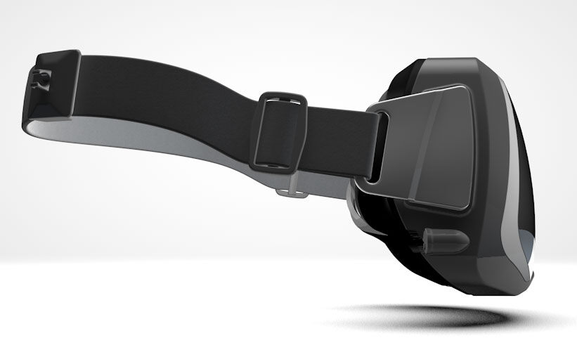Oculus Rift: вид сбоку