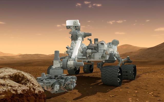 Марсоход Curiosity на миссии Mars Science Laboratory