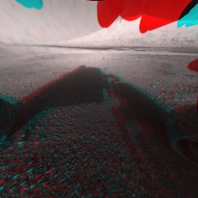 Первые 3D-фото поверхности Марса: миссия Mars Science Laboratory 