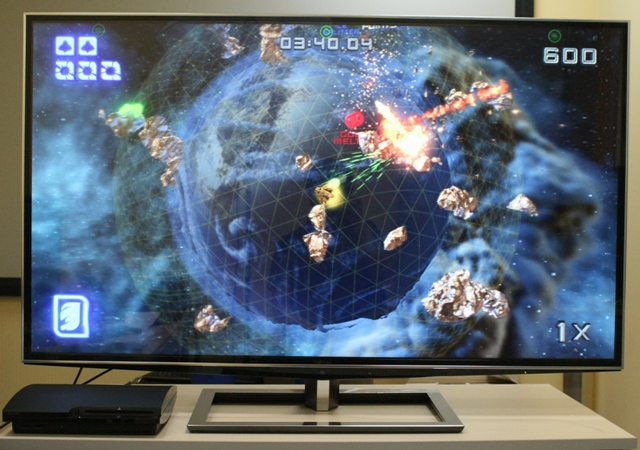 3D игры на 3D-телевизоре TOSHIBA 55ZL2R