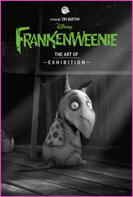 17-21 октября пройдет выставка The Art of Frankenweenie