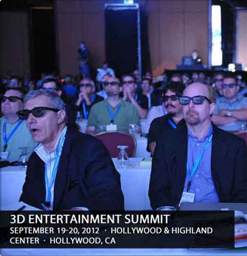 Открытие 3D Entertainment Summit 2012 состоится 19 сентября в торгово-развлекательном комплексе Hollywood and Highland Center 