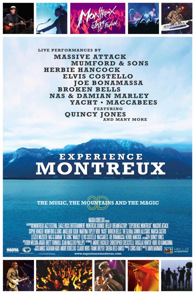 Премьера картины «Experience Montreux in 3D» на кинофестивале 3DFF