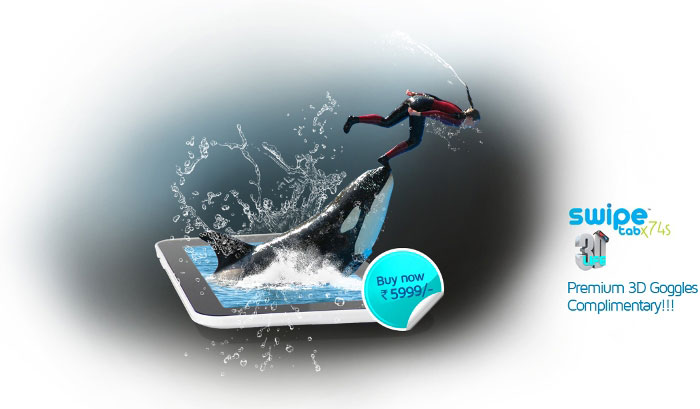 SWIPE Telecom выпустила 3D-смартфон 3D LIFE