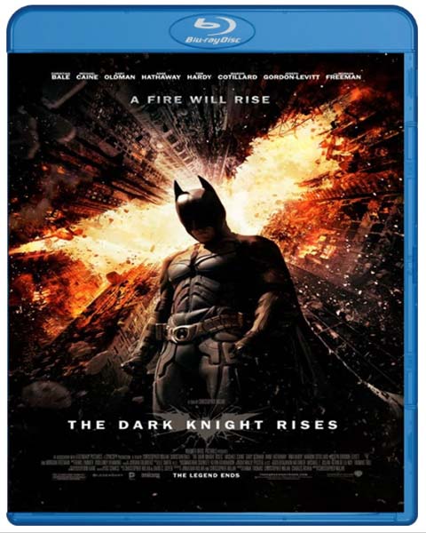 «Темный рыцарь: Возрождение легенды» (The Dark Knight Rises): Blu-ray и DVD-диски