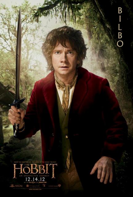 3D-лента «Хоббит: Нежданное путешествие» (The Hobbit: An Unexpected Journey 3D): Бильбо Бэггинс (Bilbo Baggins)