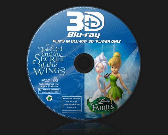«Феи: Тайна зимнего леса» (Tinker Bell: Secret of the Wings): 3D-мульт на Blu-ray 3D