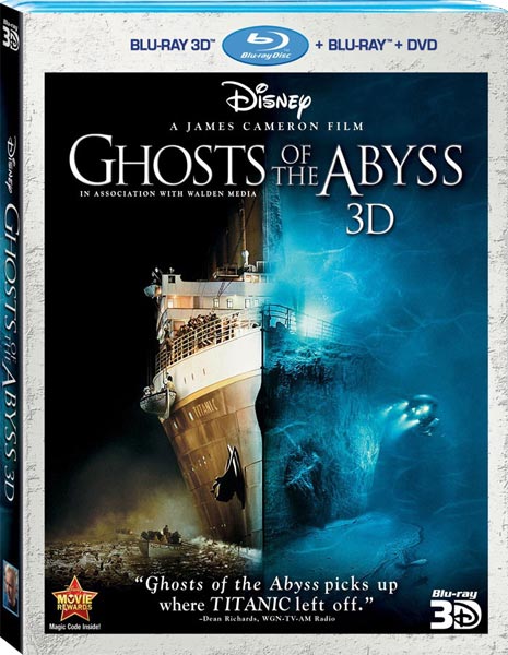 «Призраки бездны: Титаник 3D» на дисках Blu-ray 3D
