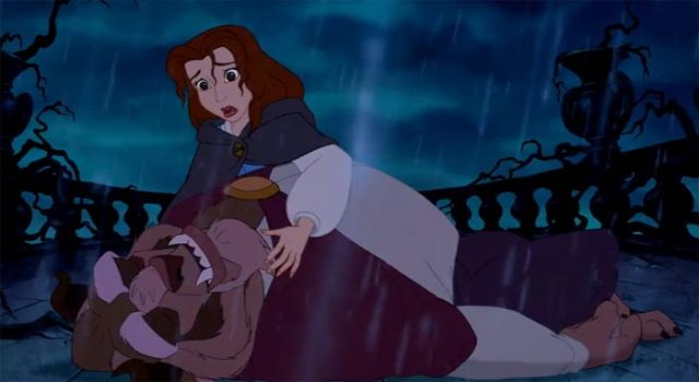 «Красавица и чудовище 3D» отрывок из мультика на YouTube