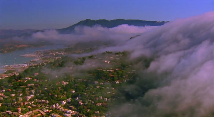 Стереоролик Jet Stream из коллекции Луи Шварцберга (Louis Schwartzberg): облака на YouTube 3D