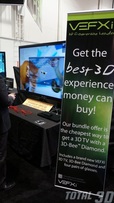 CES 2013: 2D/3D-конвертер VEFXi 3D-Bee Diamond