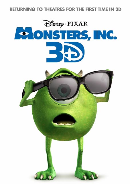 «Корпорация монстров» (Monsters, Inc.) от Disney/Pixar в стерео 3D