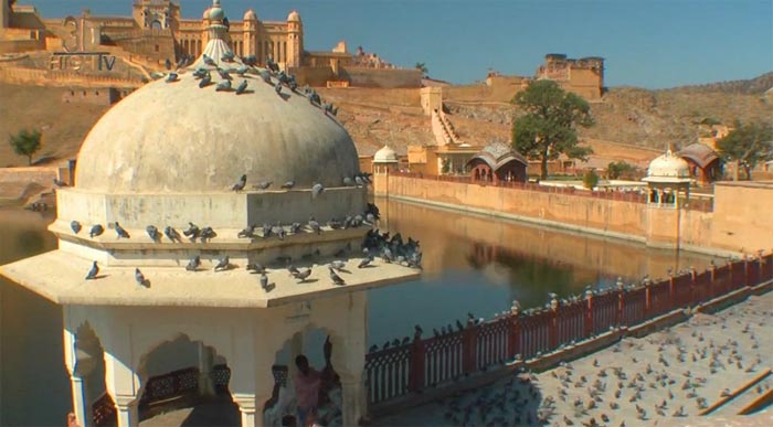 Destinations3D: Индийский город Джайпур на YouTube стерео 3D