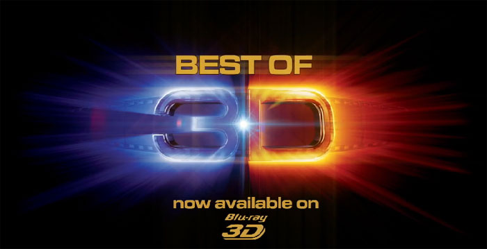 Рекламный ролик для BluRay 3D-коллекции «Best of 3D» на YouTube стерео 3D