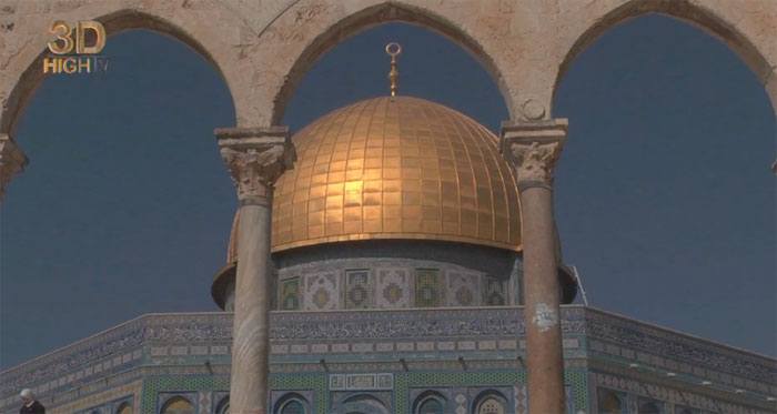 Destinations3D: город трех религий Иерусалим на YouTube 3D