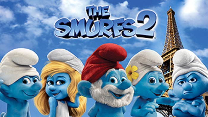 Трёхмерные анимационные трейлеры на YouTube 3D: «Смурфики 2» (The Smurfs 2)