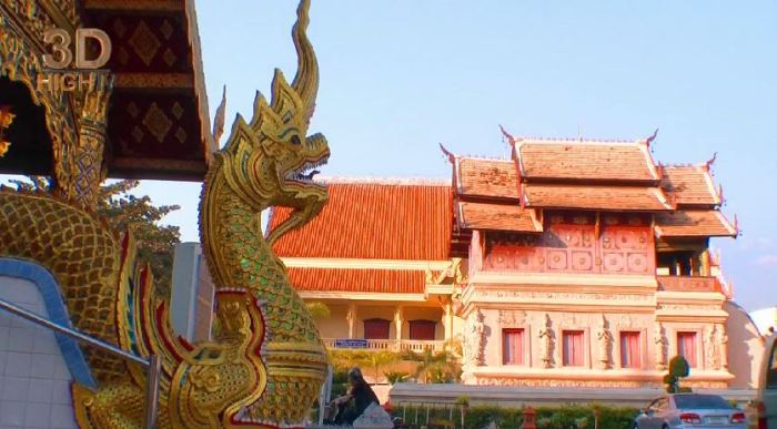Таиланд на YouTube 3D: трёхмерная прогулка по Чианг-Майу в коллекции Destinations3D