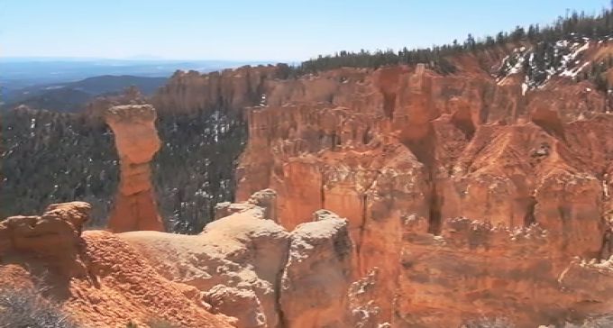 Каменный лес Брайс Каньона на Youtube 3D