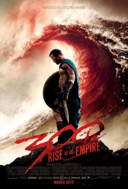 Постер к 3D-фильму «300 спартанцев: Рассвет империи» 