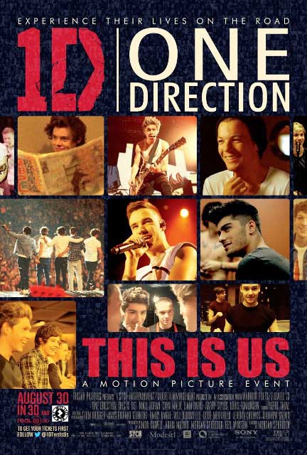 Постер к 3D-ленте «One Direction: Это мы»
