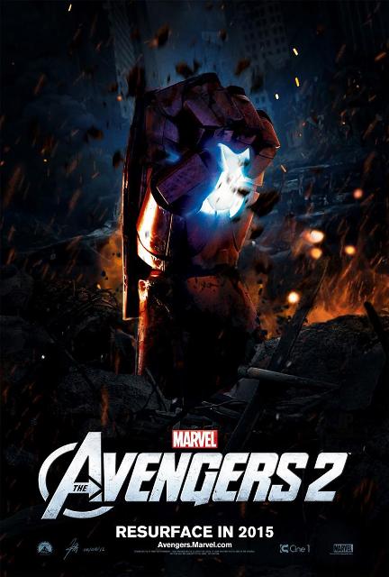 Постер к 3D-боевику «Мстители: Эра Альтрона» 