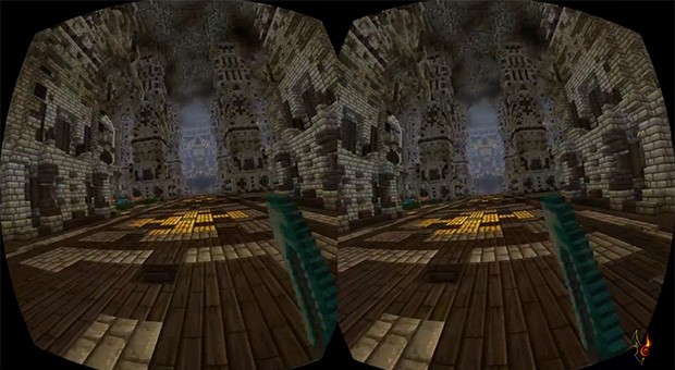 Minecraft на Oculus Rift: первые эксперименты, пока что неофициально 