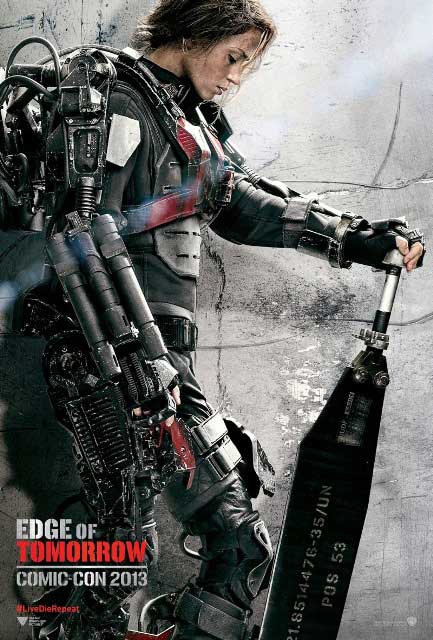 Постер к 3D-боевику «На краю будущего»