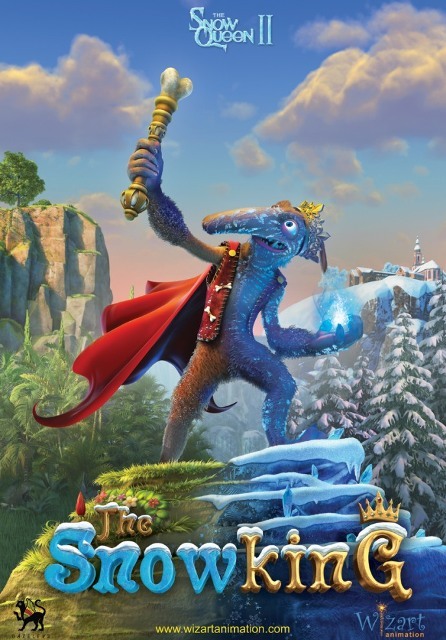 Постер к 3D-мульту «Снежный король»