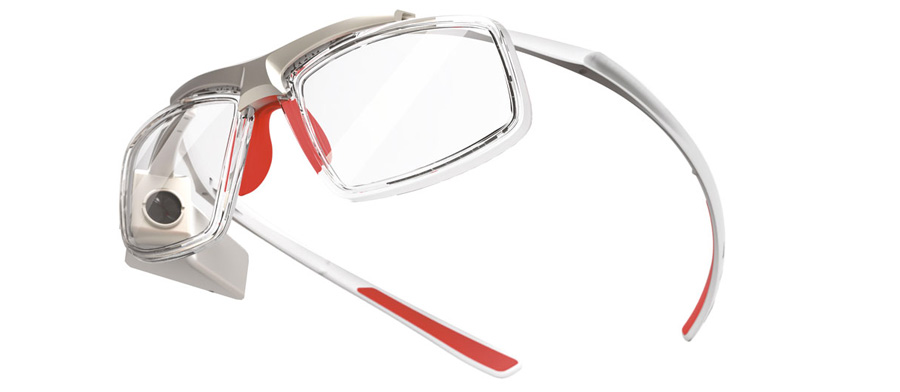 очки-дисплей от Glass Up с пикопроектором