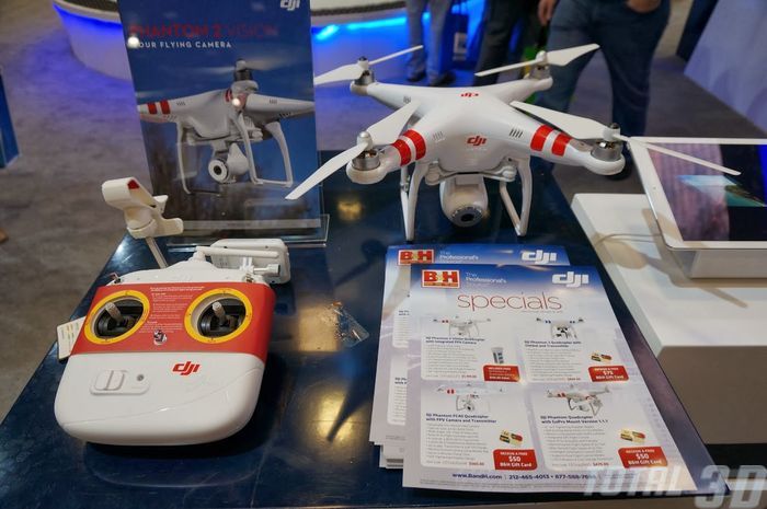 CES 2014: беспилотные дроны DJI для воздушной фото и видеосъёмки