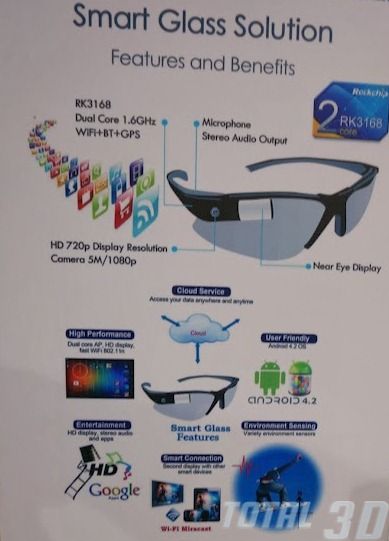 CES 2014: очки дополненной реальности от Rockchip