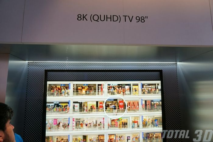 CES 2014: прототип 98" 8K-ТВ от Samsung